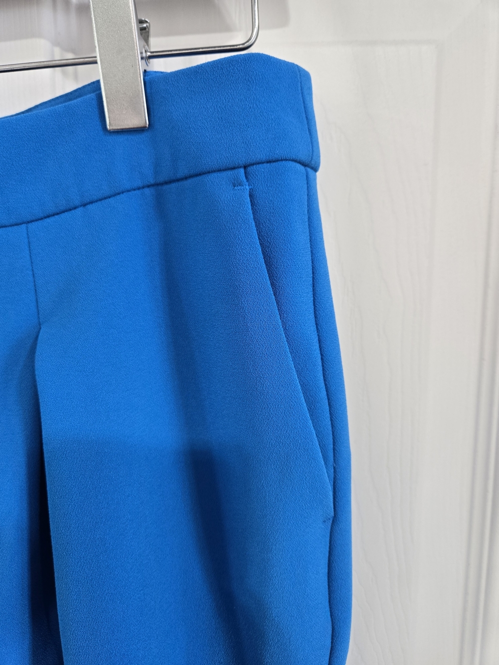 Topshop Royal Blue Straight-Leg Trousers - Picture 4 of 5